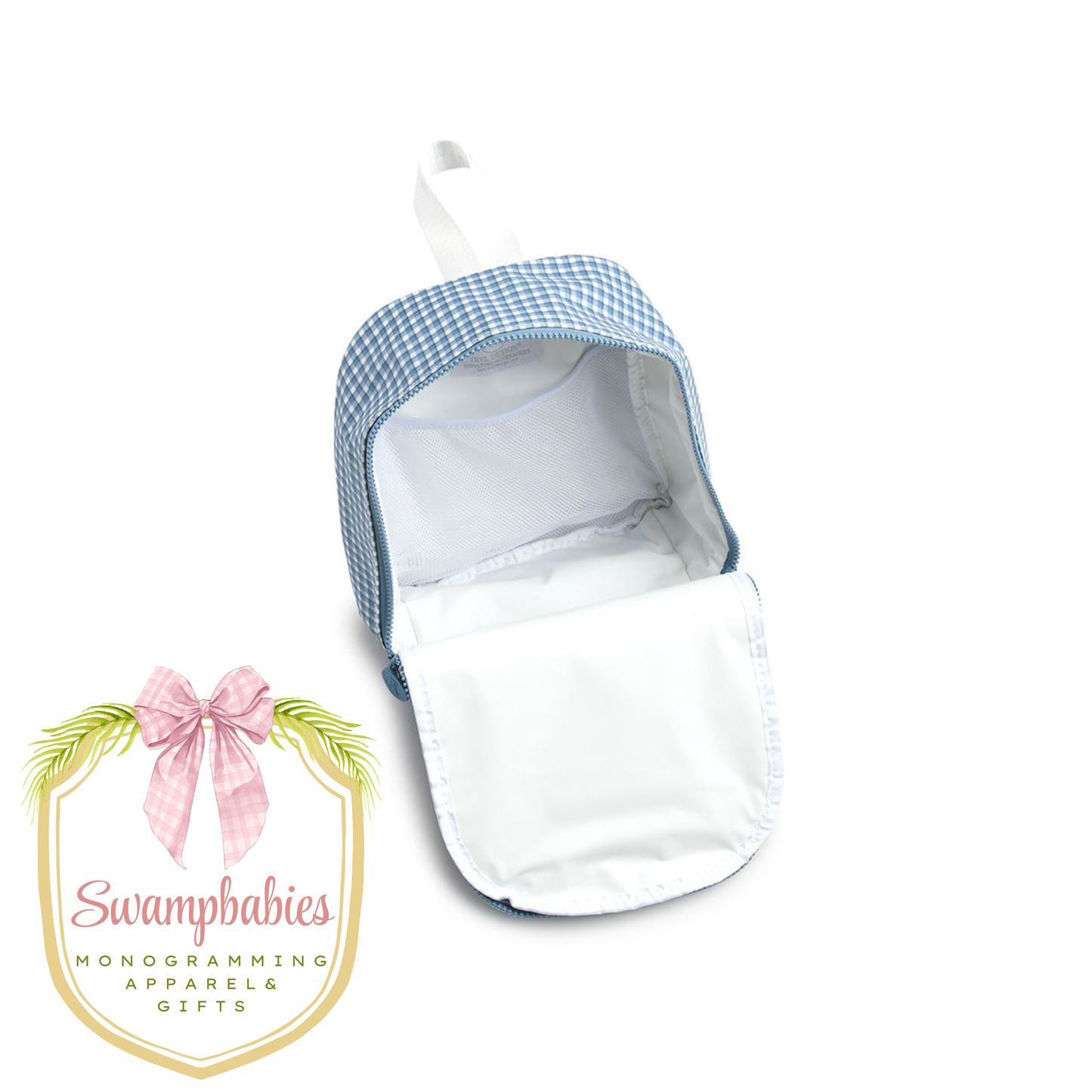 Bring It Lunch Bag - Gingham Mist