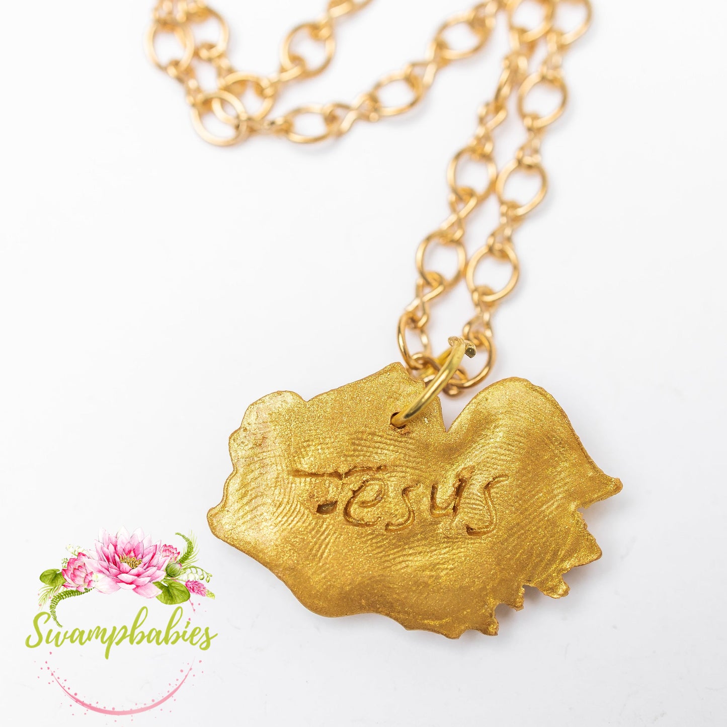 Gold Plated Figure 8 Chain with Gamecock