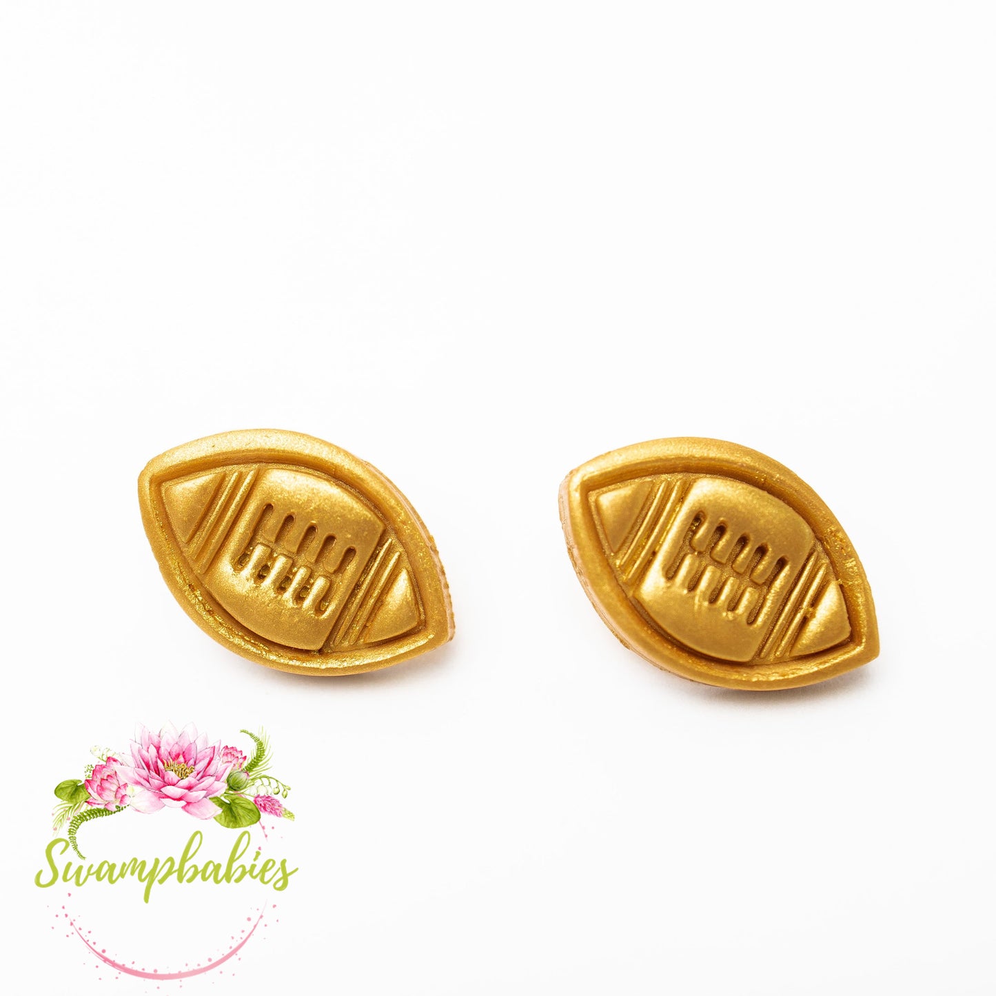 Football Stud Earrings – Jesus & Joy