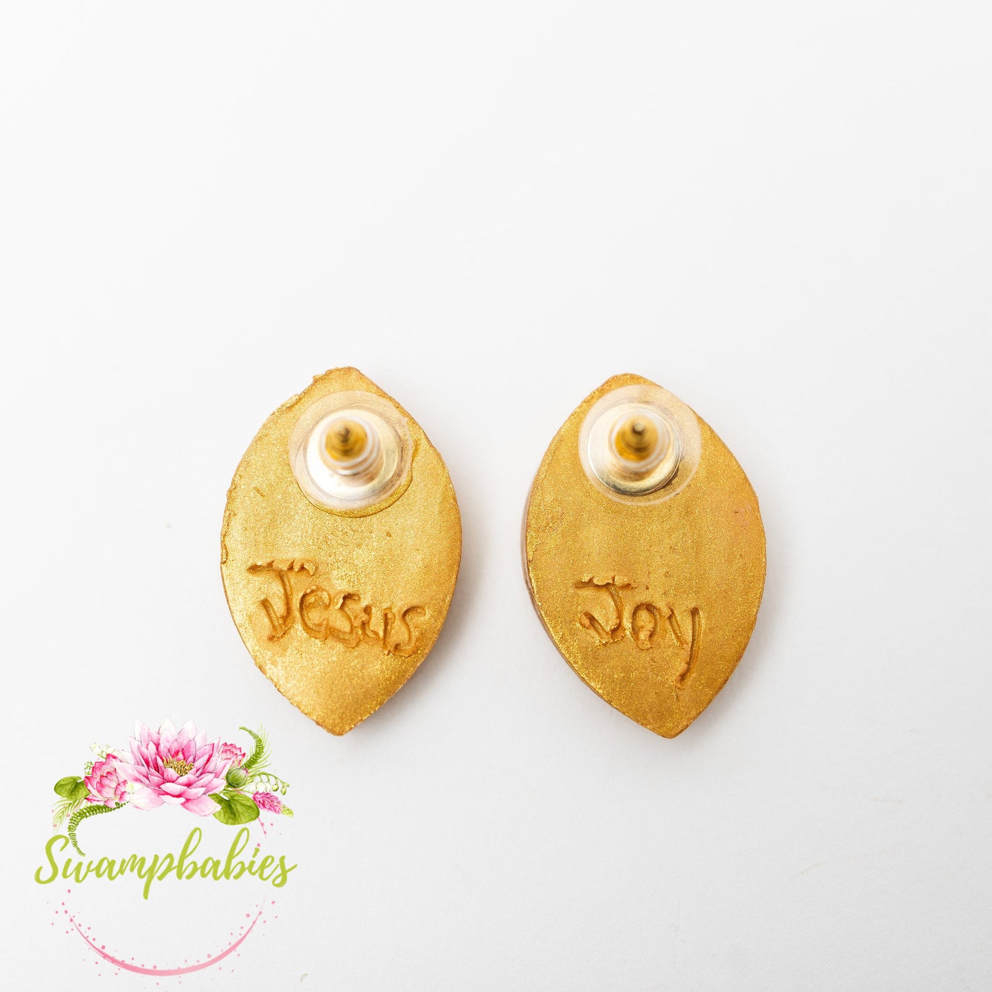 Football Stud Earrings – Jesus & Joy