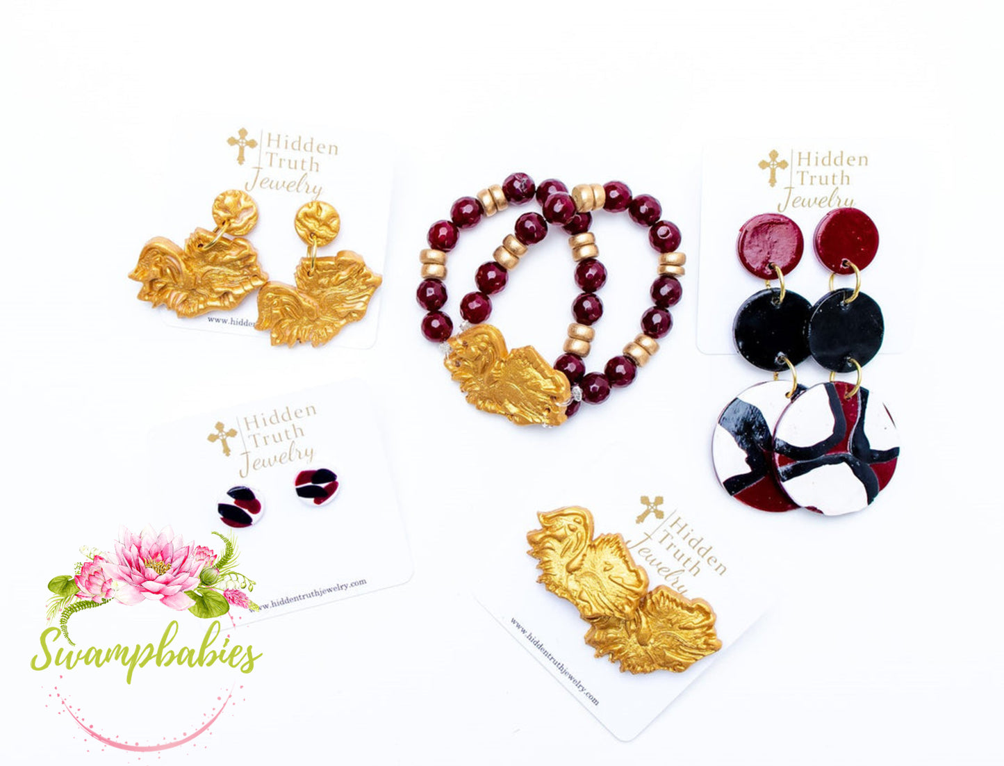 Gamecock Stud Earrings
