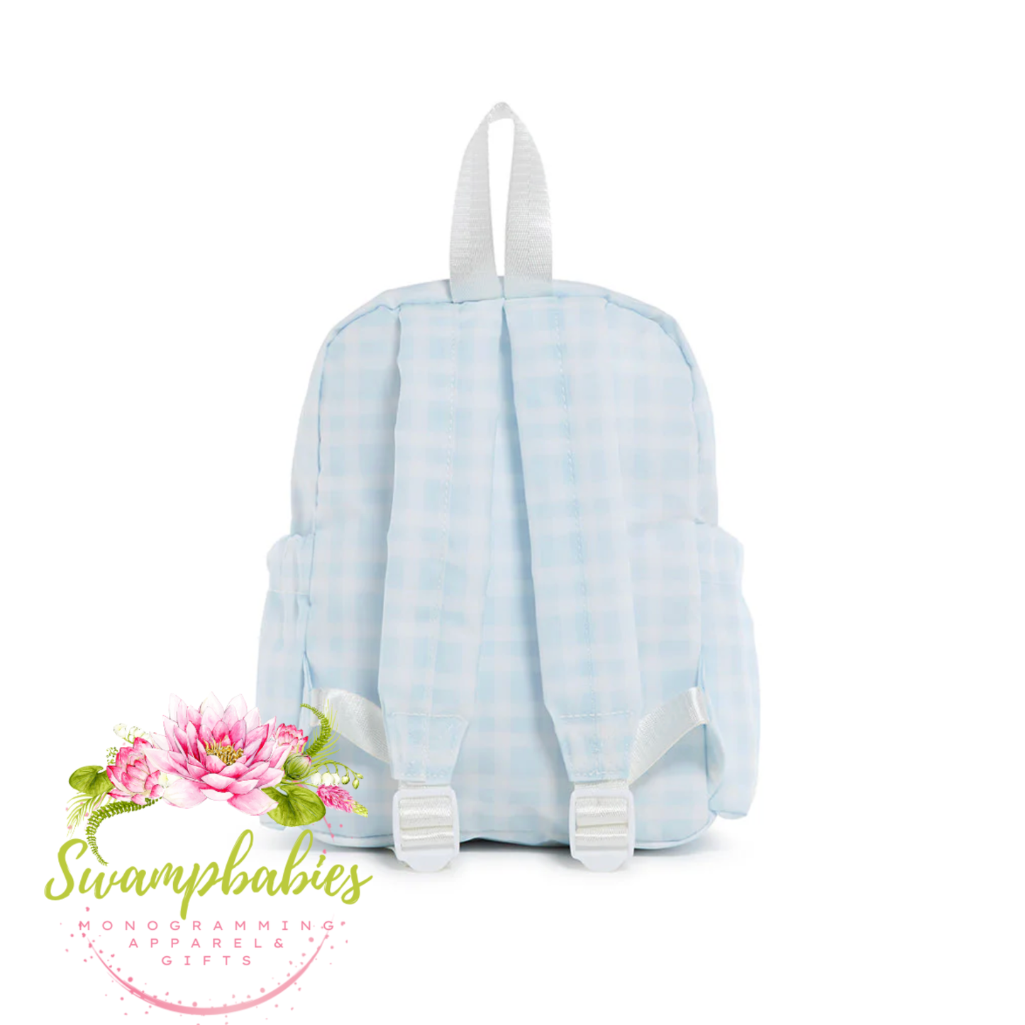Mini Backer - Pimlico Plaid Blue Backpack