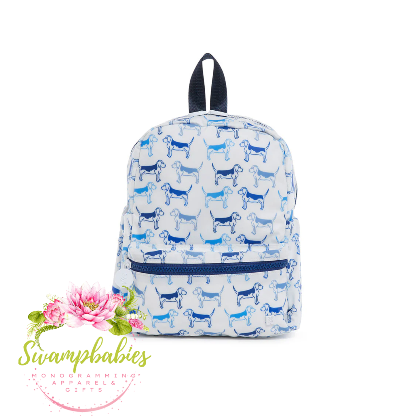 Mini Backer - Puppy Love Blue