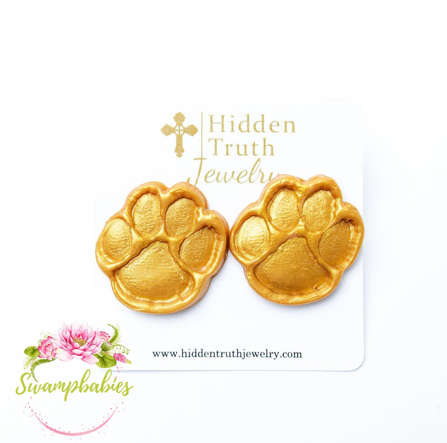 Tiger Paw Studs - Large