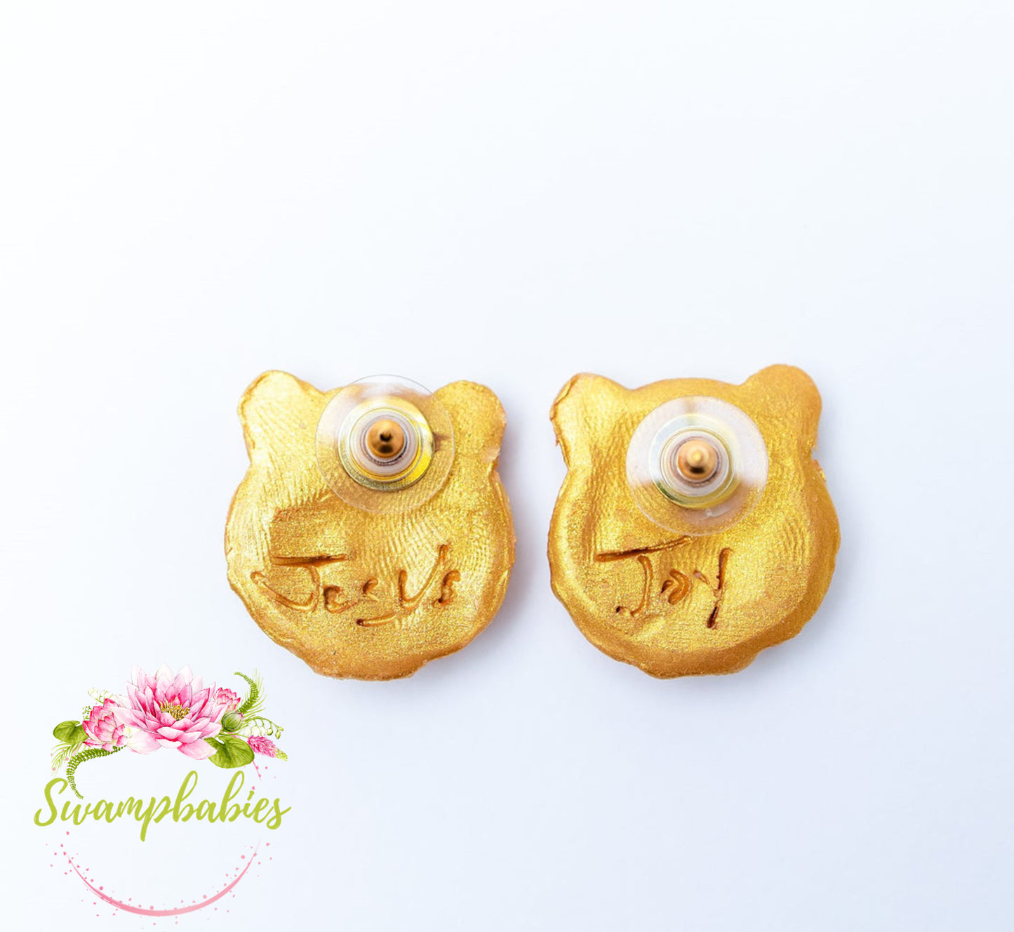 Tiger Stud Earrings