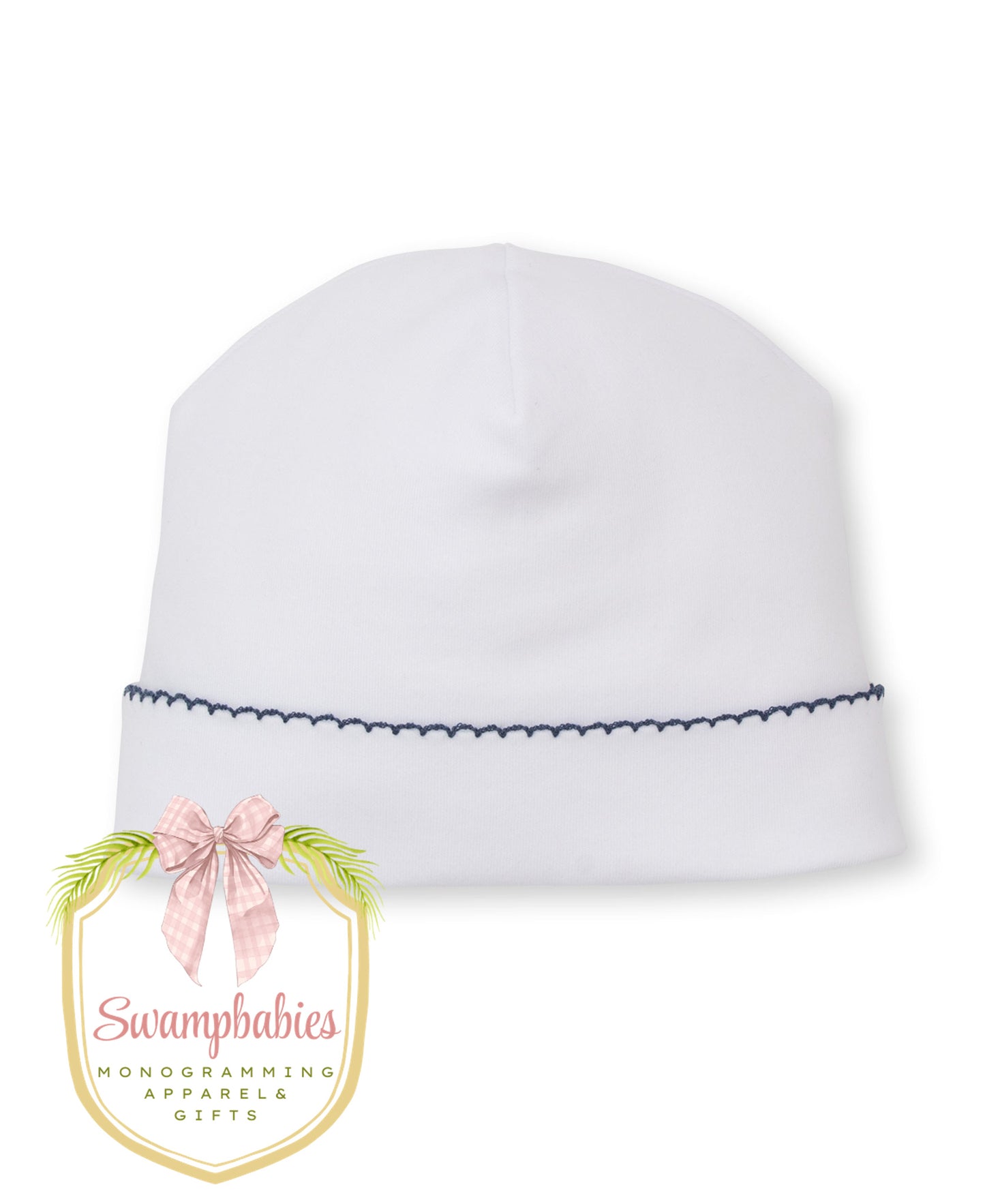 White with Navy Kissy Basics Hat