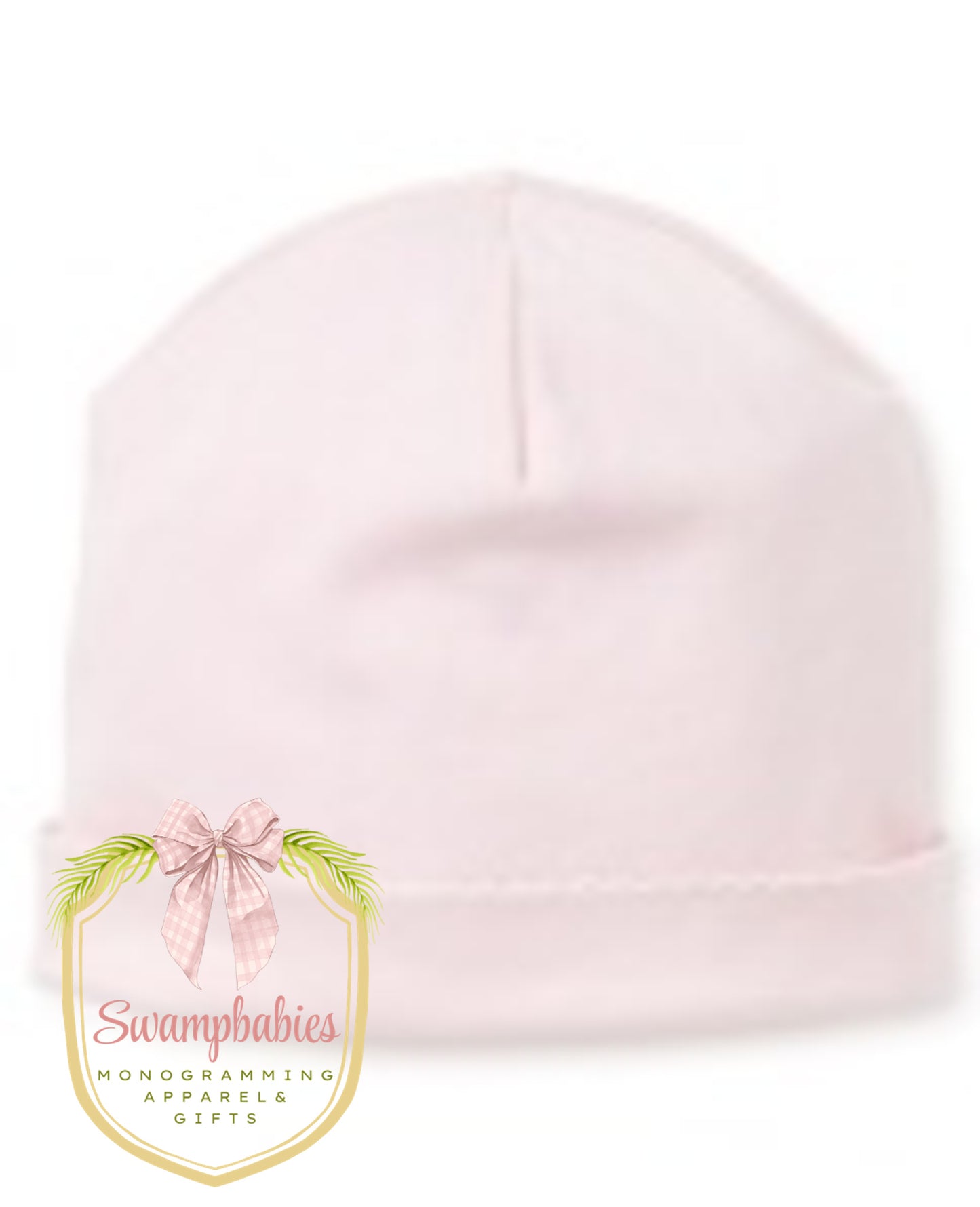 Pink with White Kissy Basics Hat