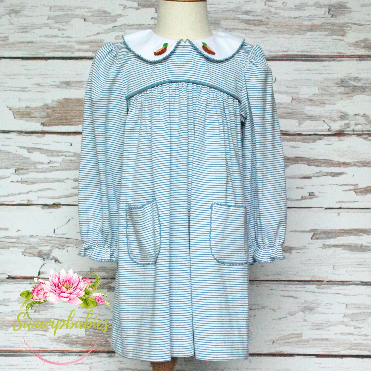 Bitty Mallard Harriet Collared Dress