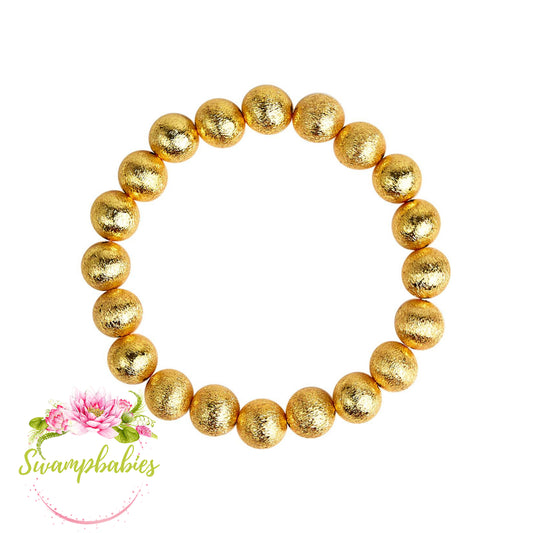 Georgia - Gold Beaded Bracelet
