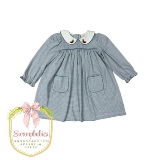 Bitty Mallard Harriet Collared Dress