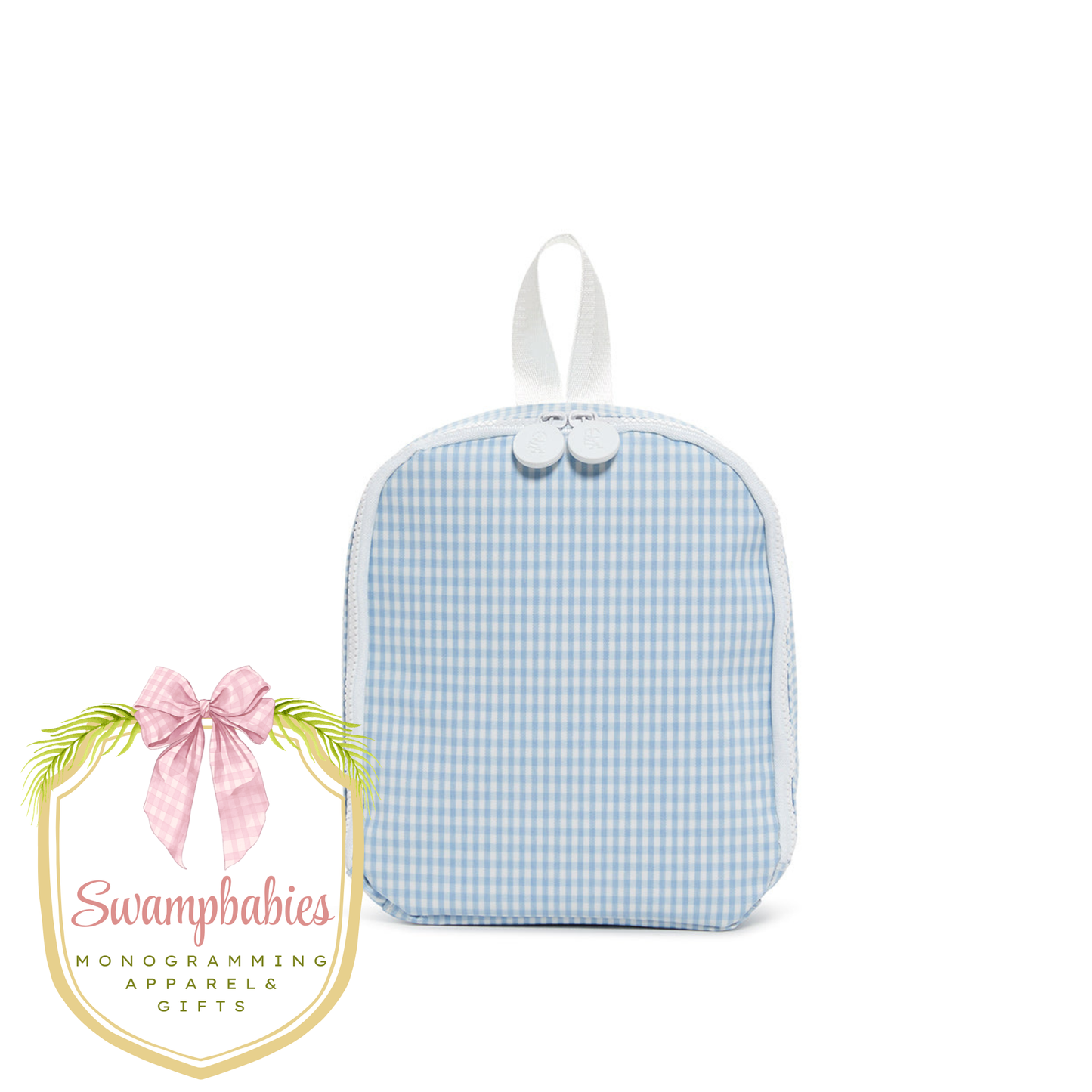 Bring It Lunch Bag - Gingham Mist