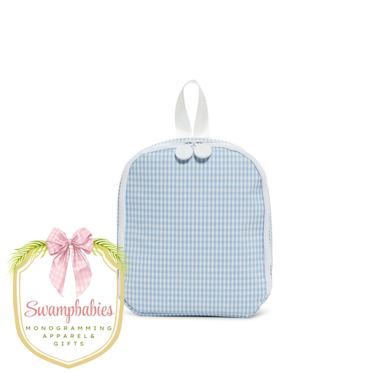 Bring It Lunch Bag - Gingham Mist