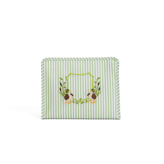 ROADIE LARGE Zip Pouch - PIMLICO DUCK SAGE