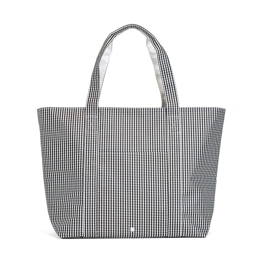 Jumbo Tote - Gingham Black