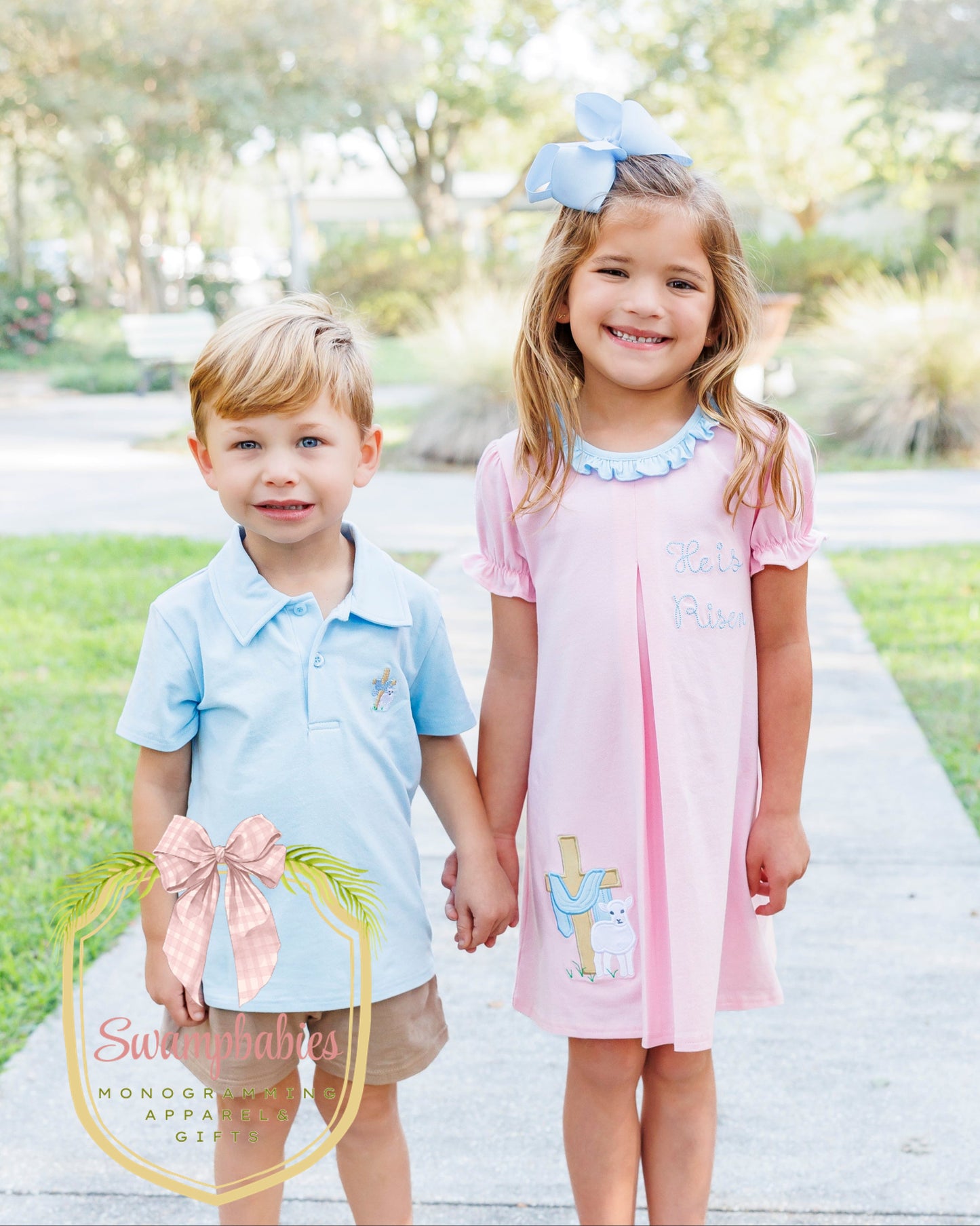 He is Risen Pleat Dress