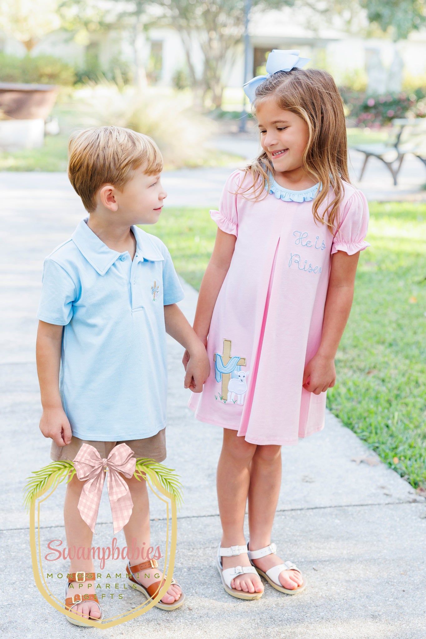 He is Risen Pleat Dress