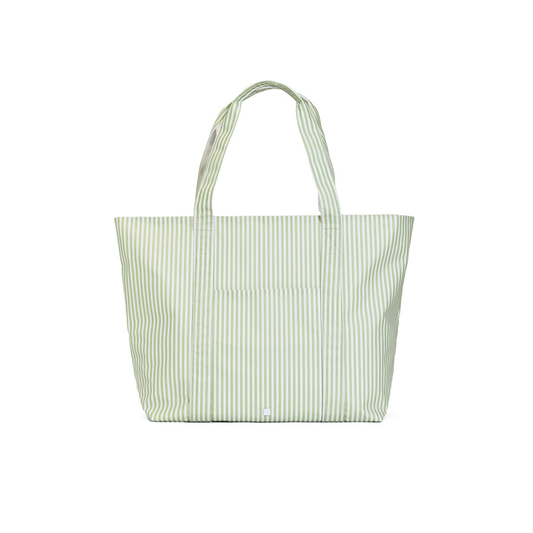 JUMBO TOTE - X-LARGE TOTE PIMLICO STRIPE SAGE
