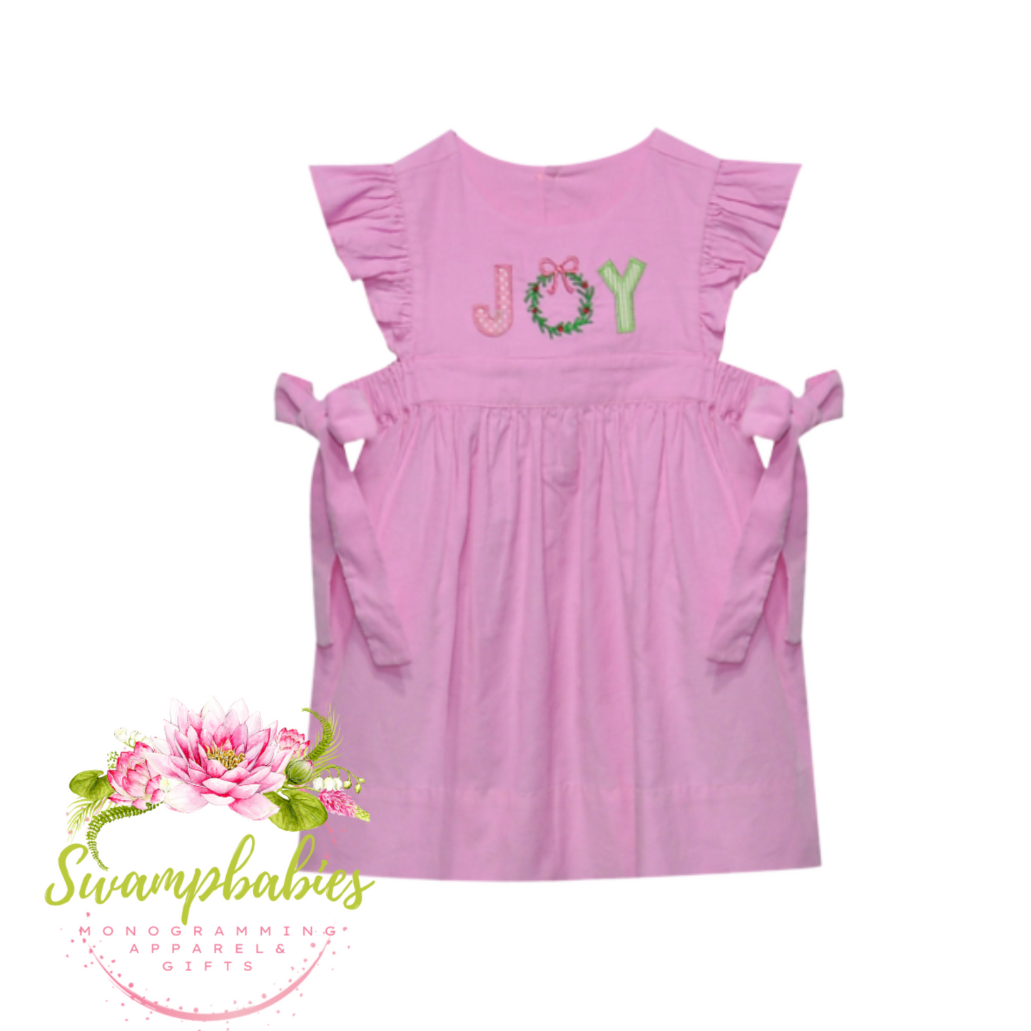 Pink “JOY” Christmas Dress