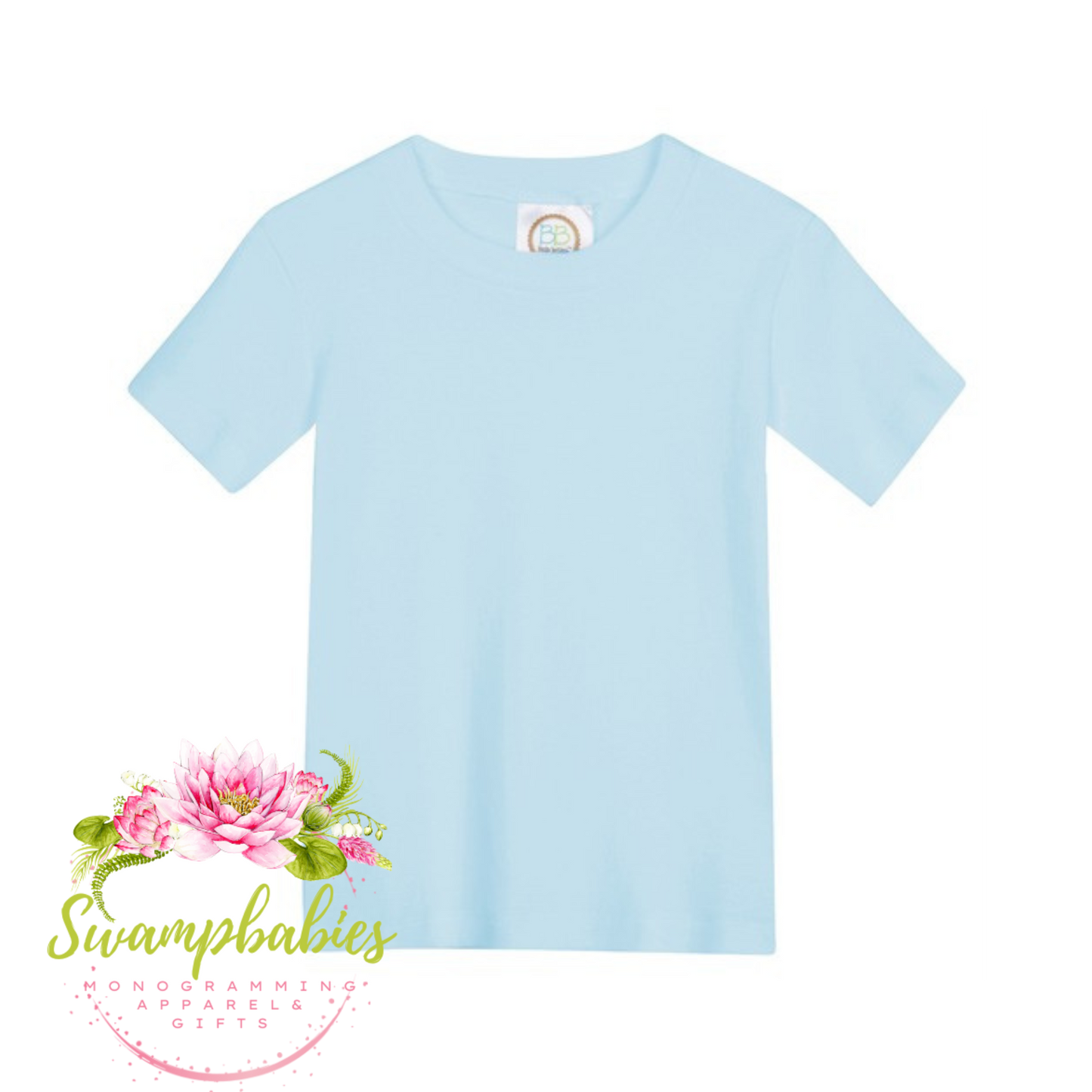 Light Blue Short Sleeve T-Shirt