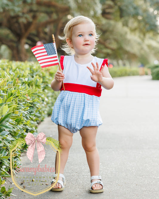 Sophia Bubble- Southern Summer Gingham