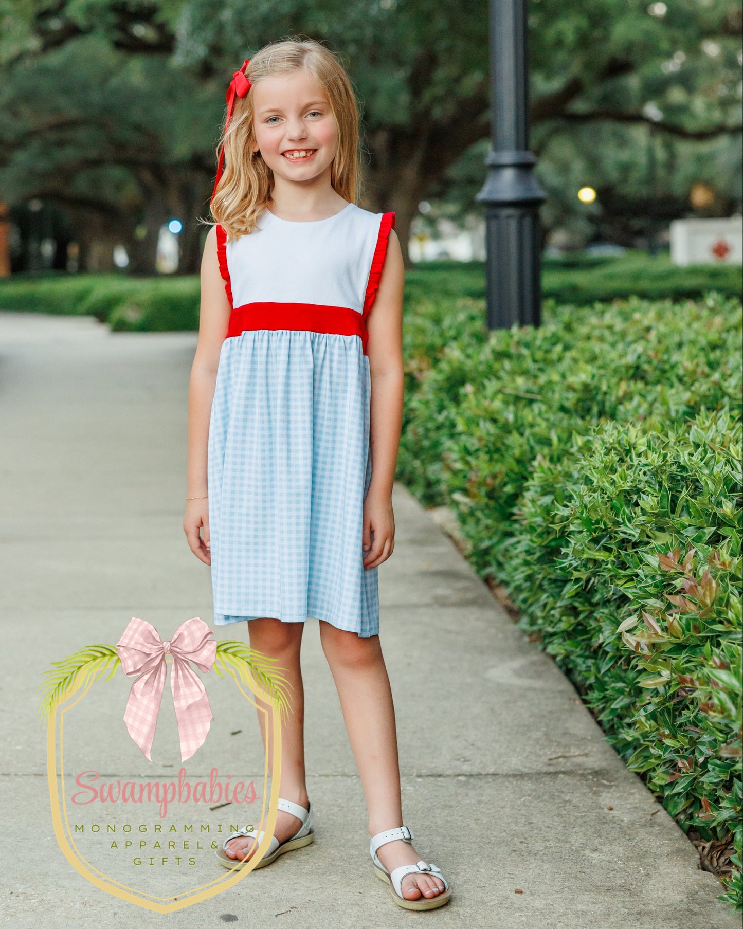Sophia Dress- Southern Summer Gingham
