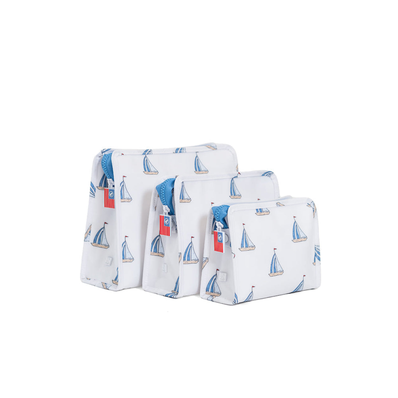 ROADIE LARGE Zip Pouch - SAIL AWAY