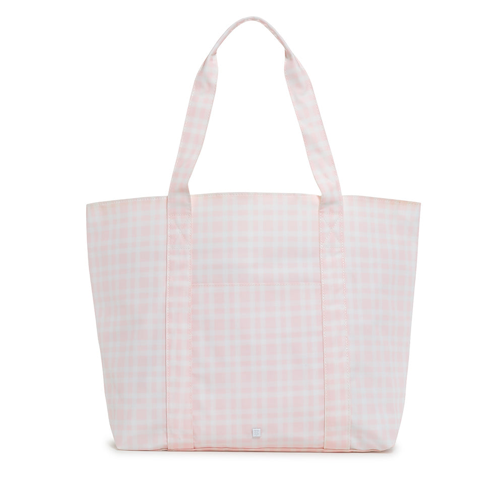 Jumbo Tote- X-Large Tote Pimlico Plaid Pink