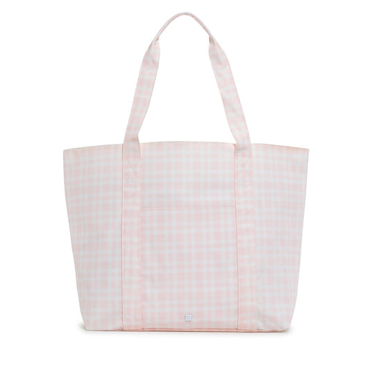 Jumbo Tote- X-Large Tote Pimlico Plaid Pink