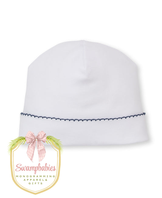 White with Navy Kissy Basics Hat