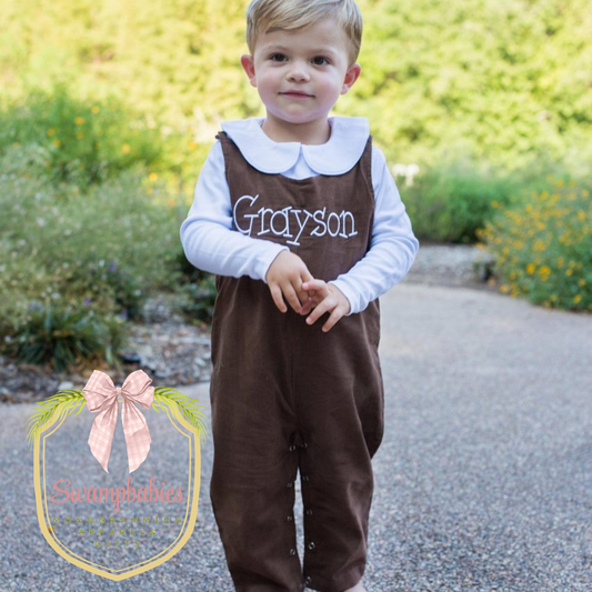 Brown Corduroy Longall